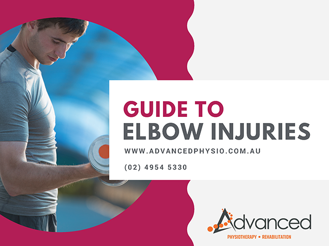 ebook cover for guide to elbow injuries