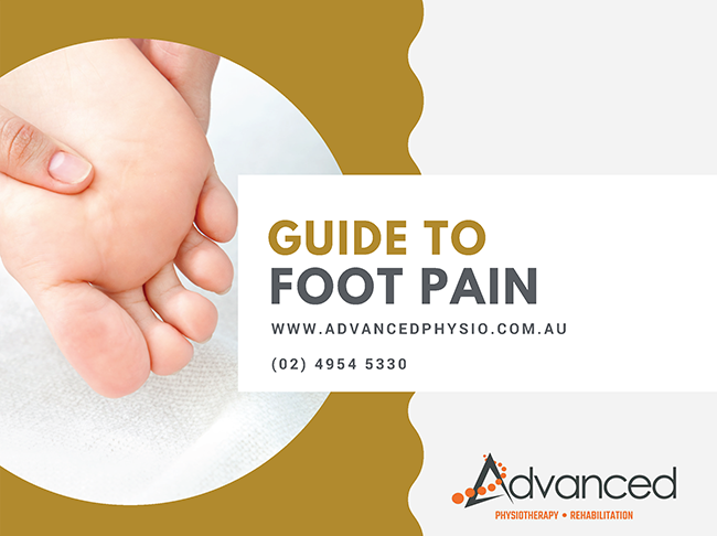 ebook cover for guide to foot pain