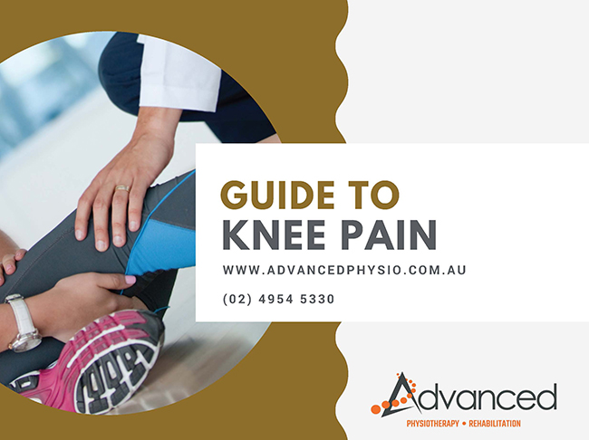 ebook cover for guide to knee pain