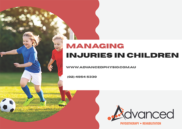 ebook cover managing sports injuries in children