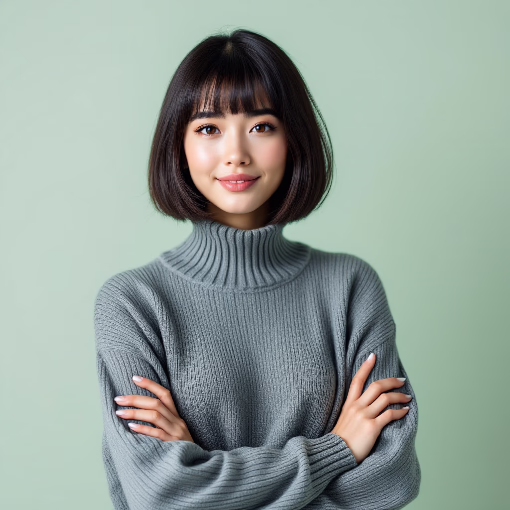 [headshot] image of customer (for a coffee shop & cafe)