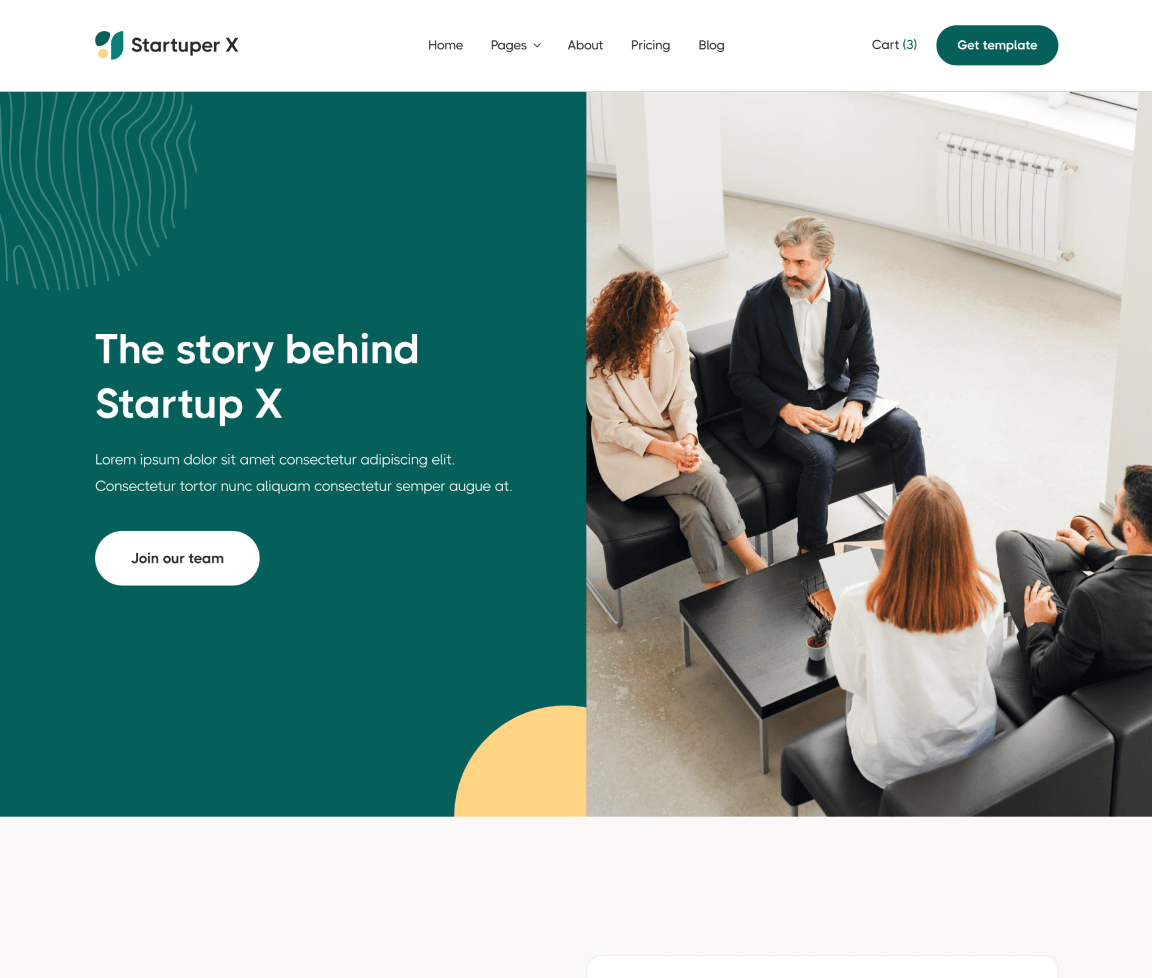 About V3 - Startuper X Webflow Template