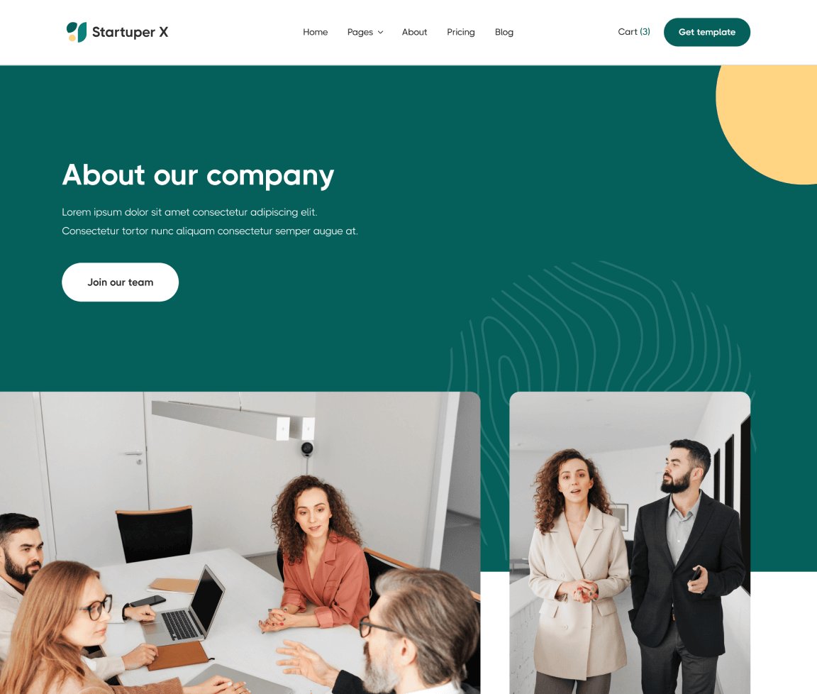 About V3 - Startuper X Webflow Template