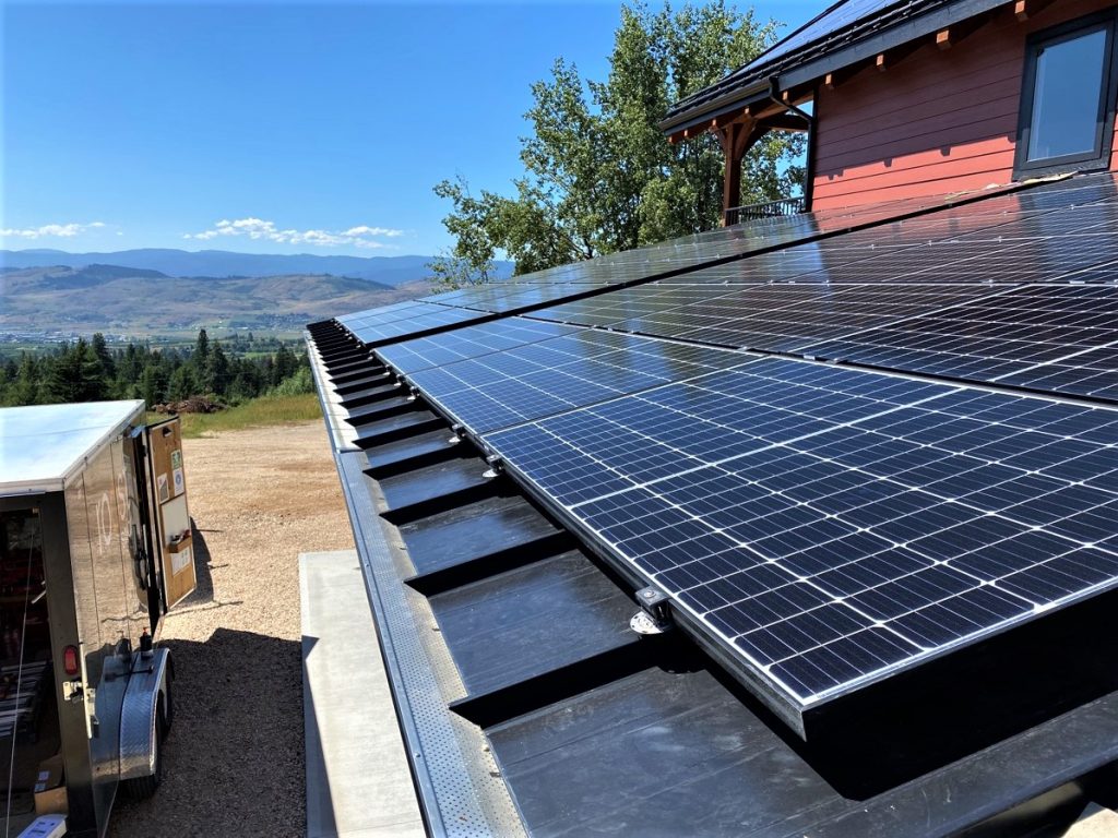 residential solar panel installation​