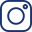 Instagram logo icon with gradient pink, purple, and orange colors on a transparent background.