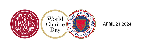 Event banner image with IWFS logo, Chaine des Reotisseurs logo and World Chaine Day logo