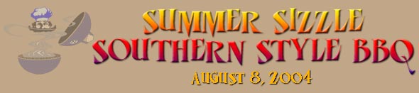 IWFS Summer Sizzle Southern Style BBQ banner