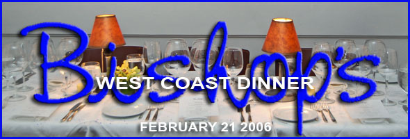 IWFS Westcoast Dinner at Bishop's banner