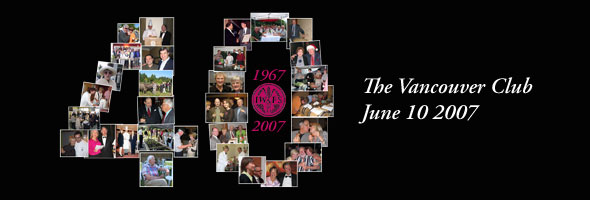IWFS 40th Anniversary Dinner banner