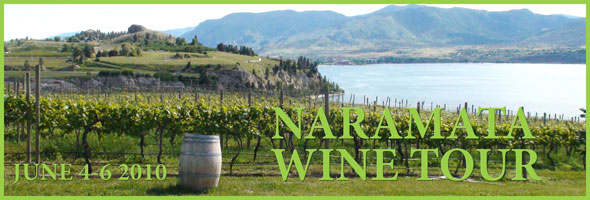 IWFS Naramata Wine Tour banner
