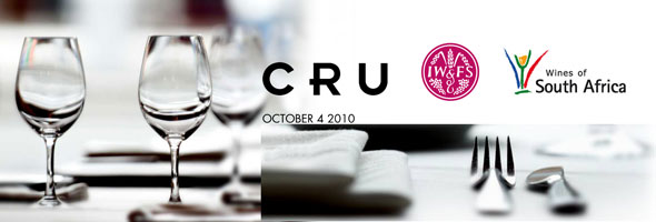 IWFS CRU meets wines of South Africa banner