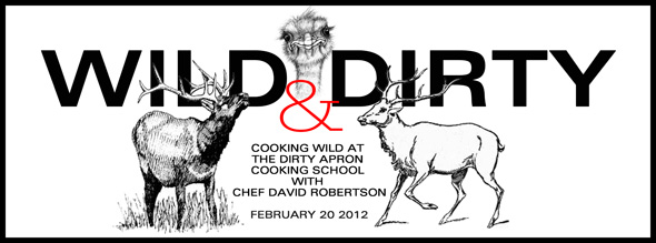 IWFS Wild & Dirty Cooking at The Dirty Apron banner