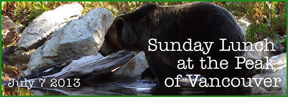 IWFS Sunday Lunch at The Peak of Vancouver banner