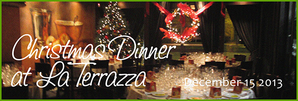 IWFS Christmas Dinner at La Terrazza banner
