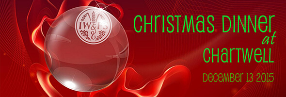 IWFS Christmas Dinner at Chartwell banner
