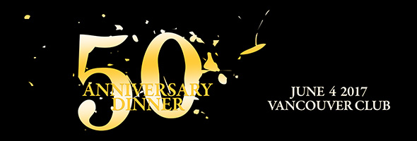 IWFS 50th Anniversary Dinner banner