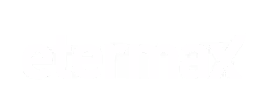 etermax company logo in white text on transparent background.