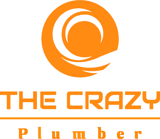 The Crazy Plumber Company Logo Vertical
