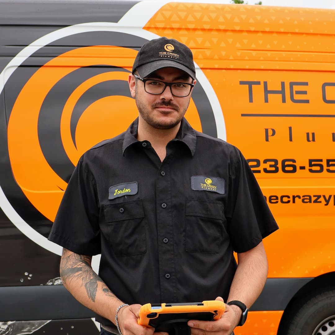 Jordan, plumber at The Crazy Plumber