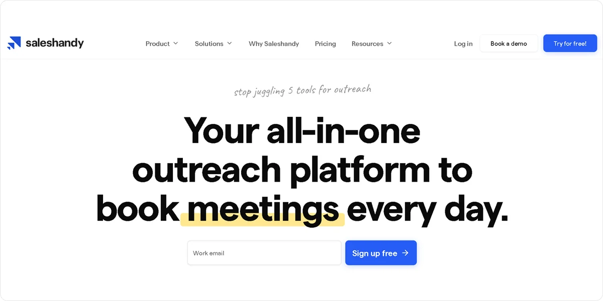 saleshandy-homepage