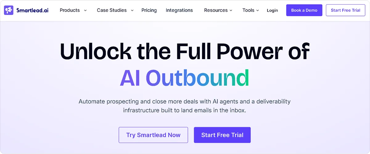 smartlead-homepage