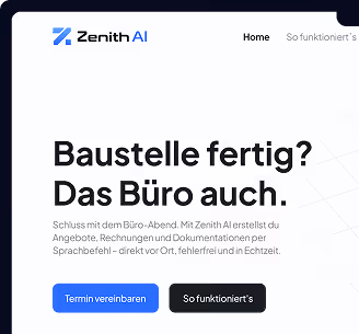 Webdesign-Beispiel einer B2B-Flaggschiff-Webseite einer Webflow Agentur für Premium Webdesign und Webflow Lösungen.