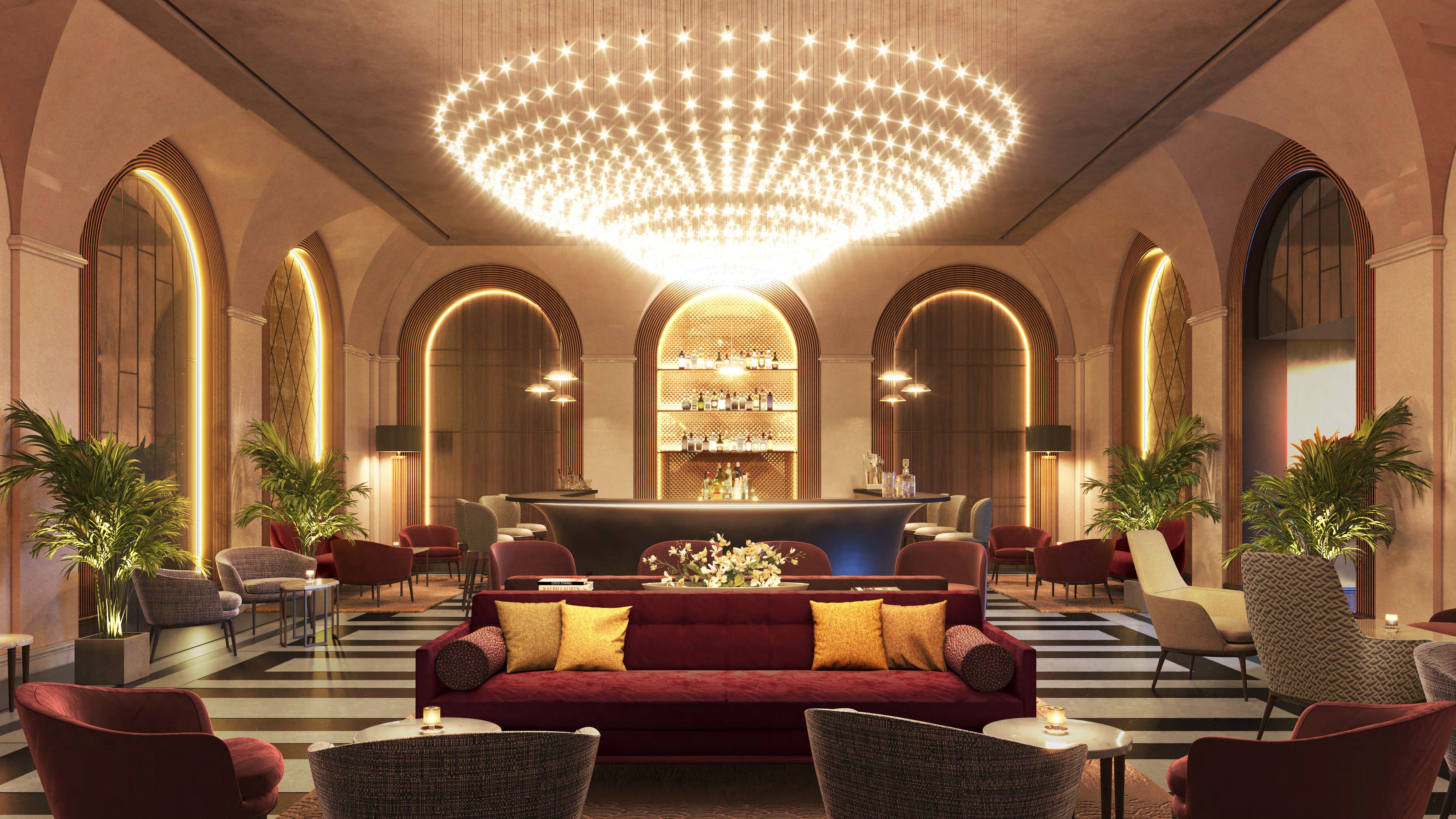 [background image] image of welcoming office entrance (for an interior design firm)