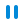 Blue pause icon with two vertical bars.