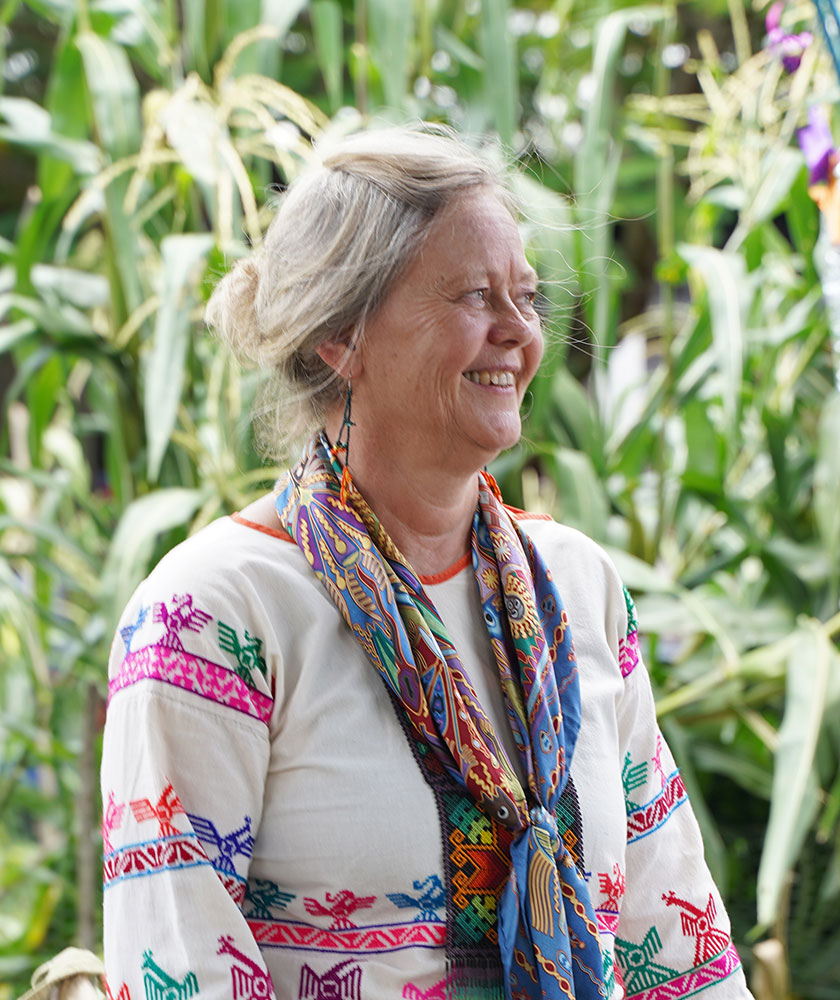 Portrait of healer and ceremonial leader, Anna-Lena Hilton