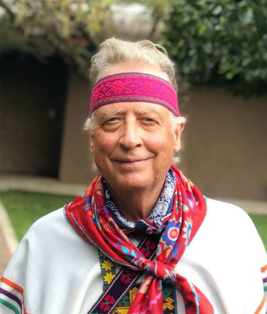 Portrait of healer, teacher and ceremonial leader, David Wiley