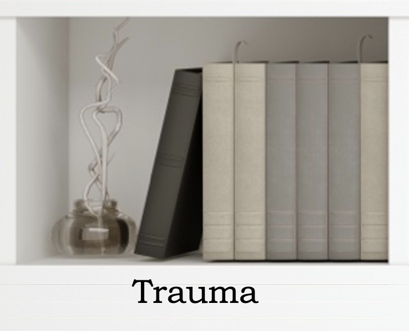Trauma Books Shelf