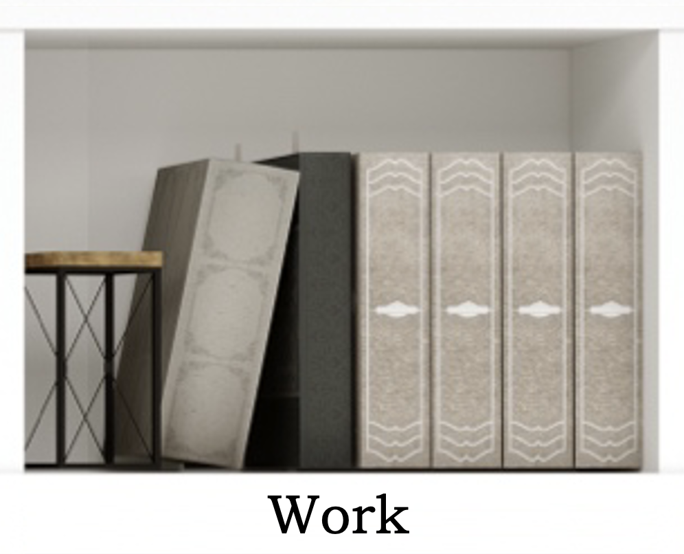 Work Books Shelf