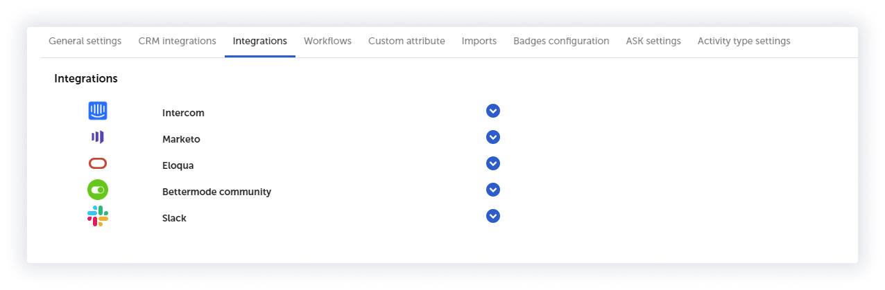 Referral CRM integrations