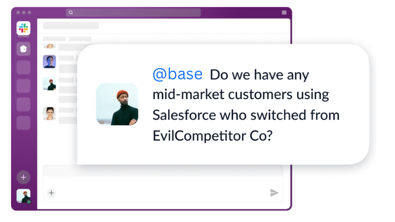 Instant customer proof via Slack