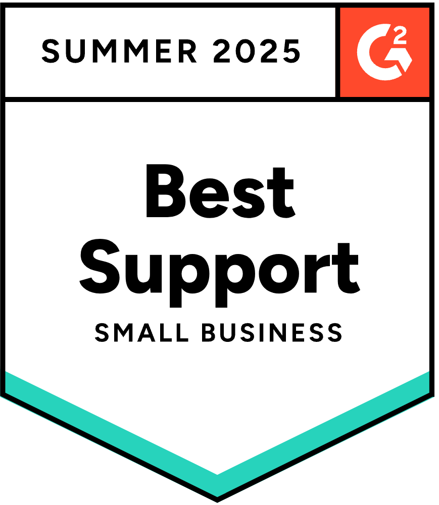 G2 Best Support badge