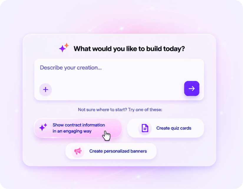 AI Studio overview — vibe-code customer programs in plain language