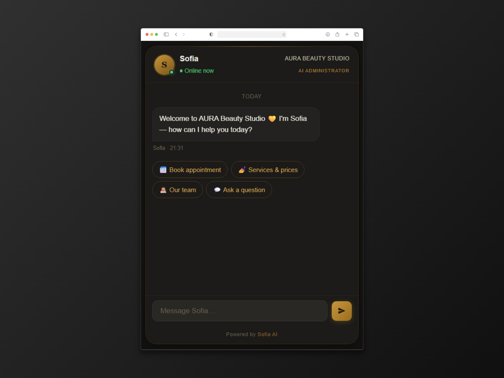[interface] image carousel of ai innovations showing healthcare appointment scheduling interface
