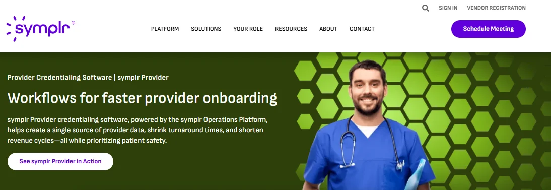 Symplr provider