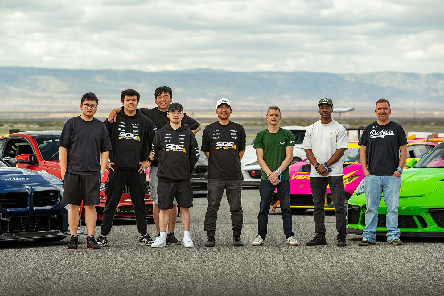 Team photo background