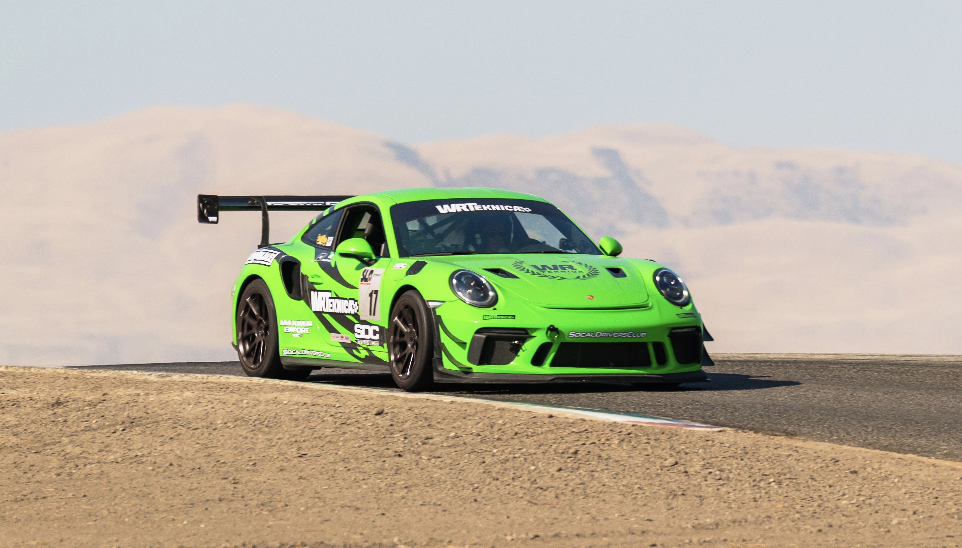 GT3 RS on track
