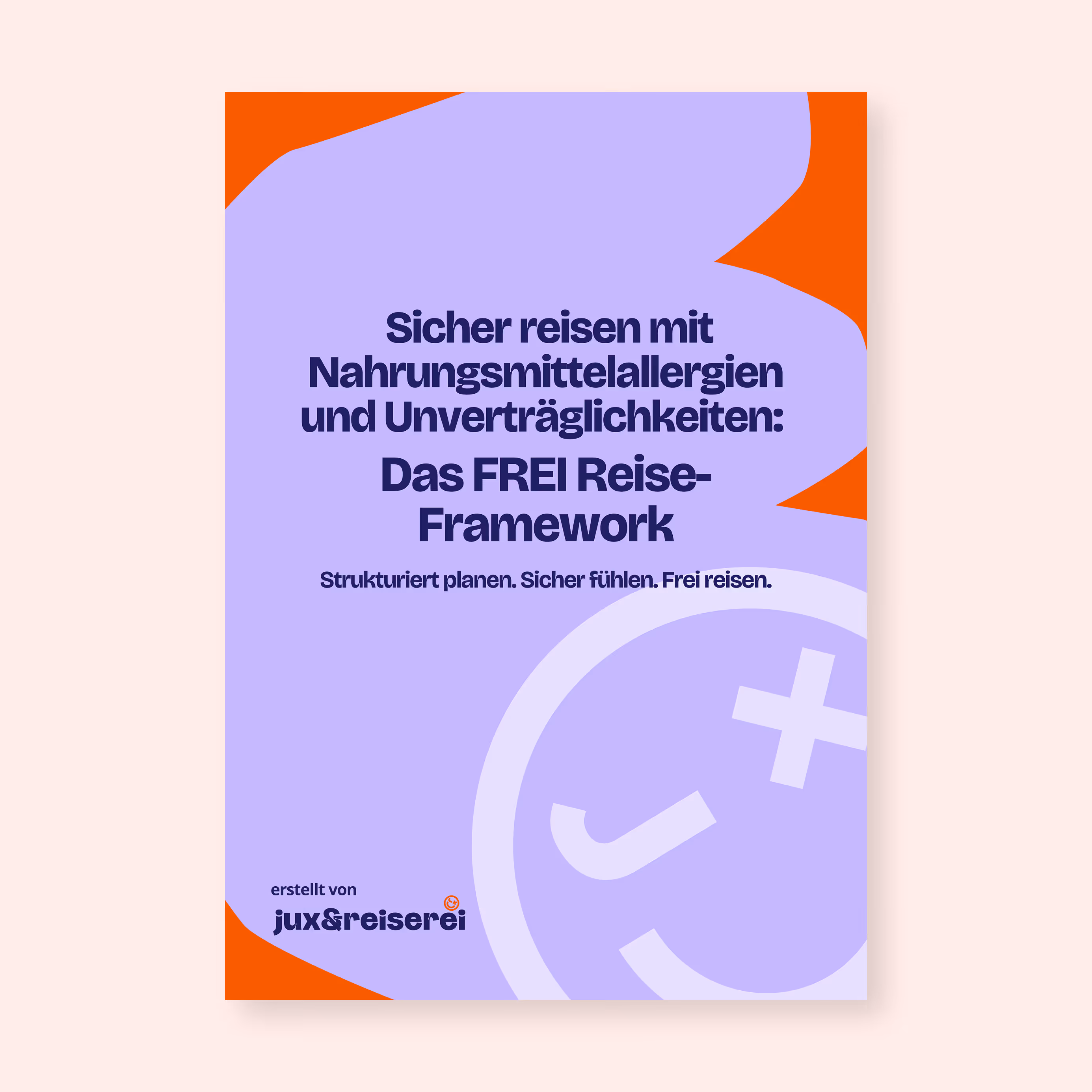 Mockup der Reiseapotheke PDF im Anschnitt