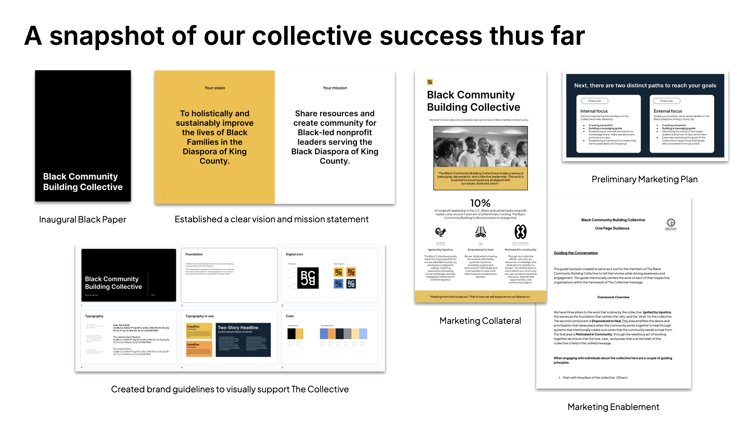 Community Project Overview 