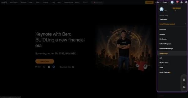 create a sub-account