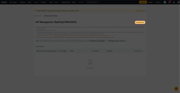 complete the key creation
