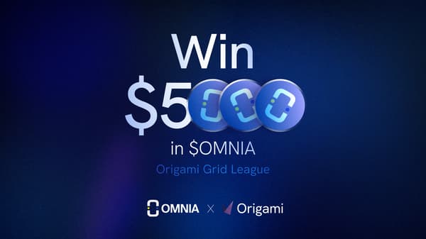 win $5000 in $omnia in crypto trading competition with origami tech