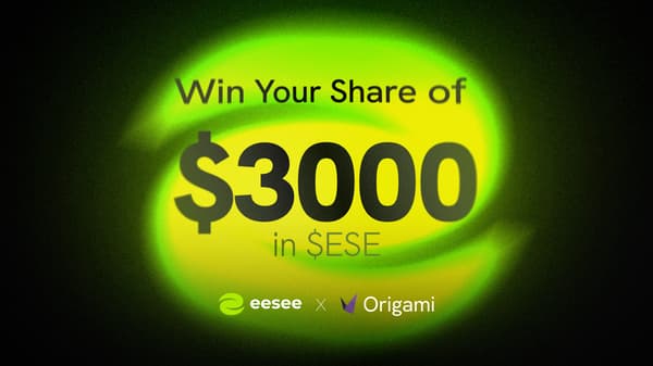 $3000 in $ESE, eesee and origami tech competition