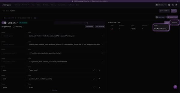 insufficient balance
