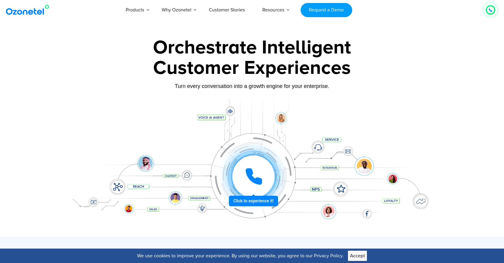 Ozonetel Screenshot
