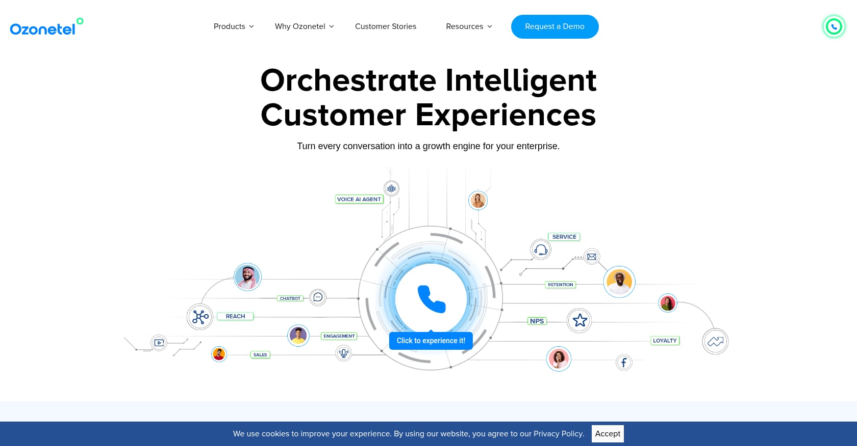 Ozonetel Screenshot