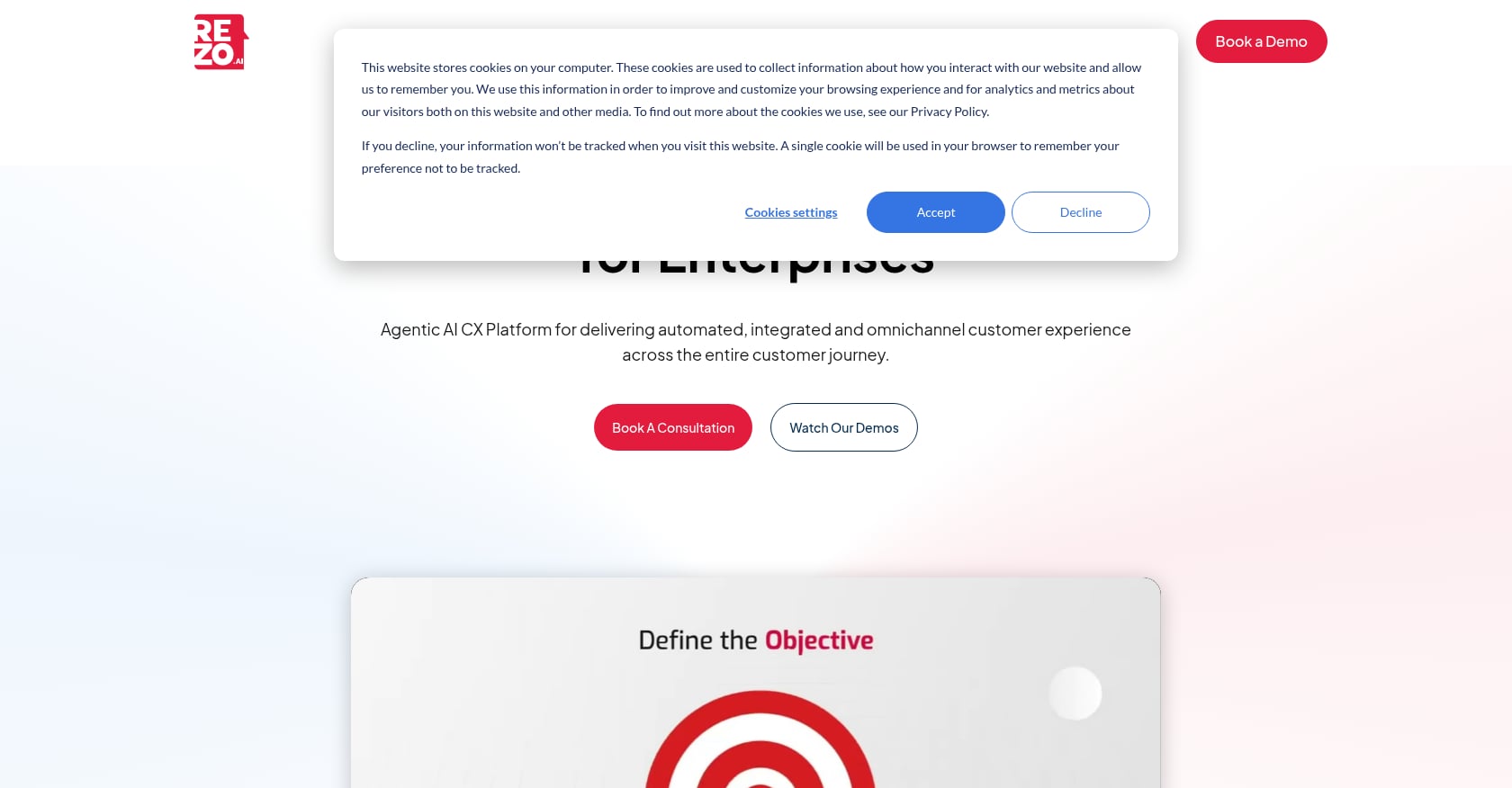 Rezo.ai Screenshot